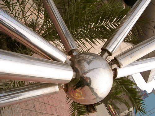 广元不锈钢螺栓球网架