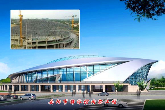广元游泳池网架